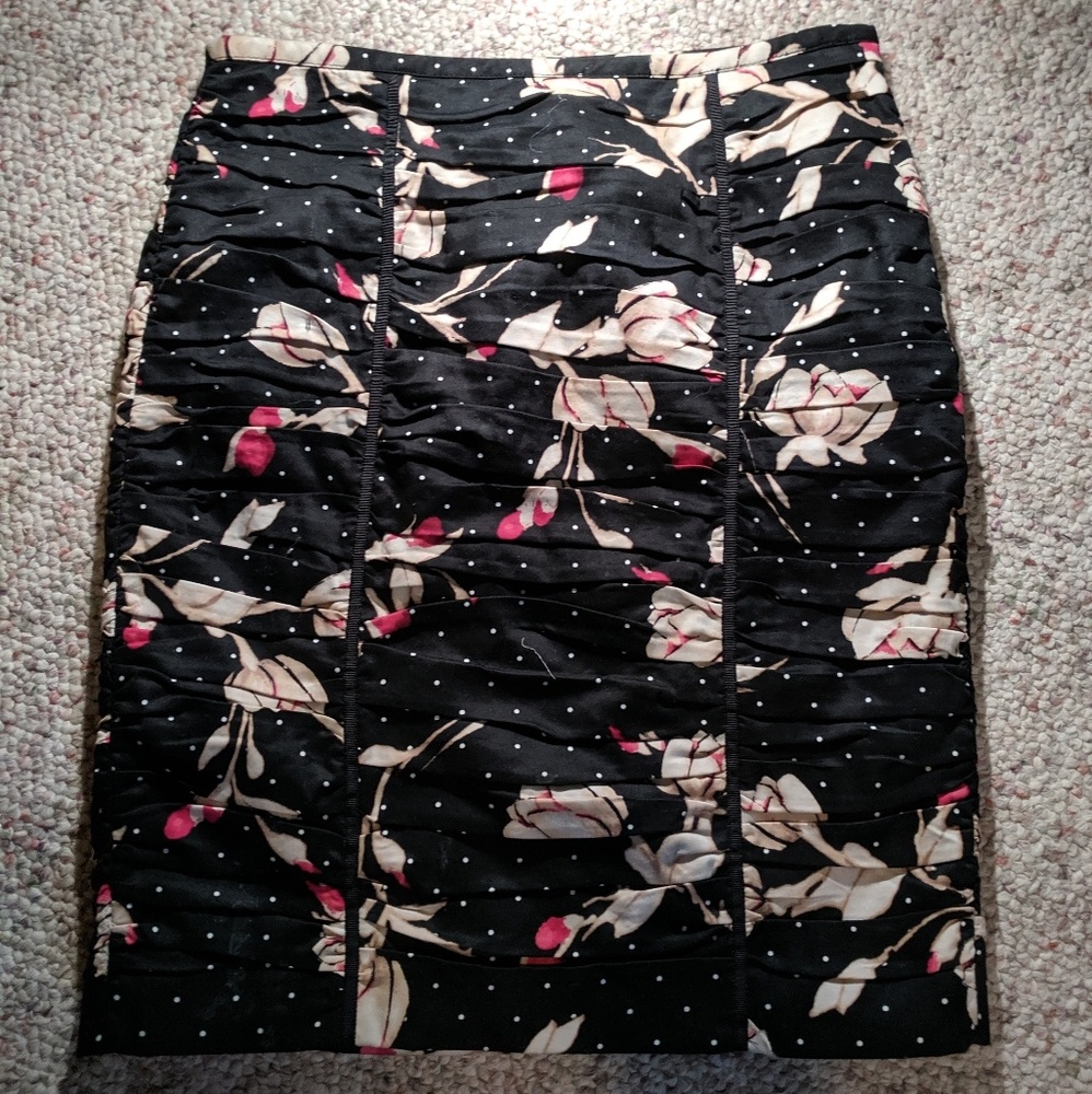 WHBM Floral Pencil Skirt, 4